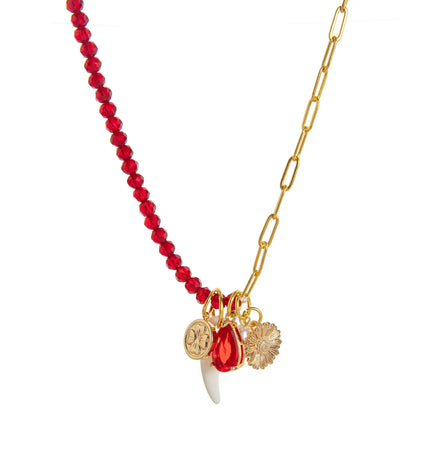 12 Birthstone Open Ring Pendant Necklace and Bracelet – Stainless Steel null