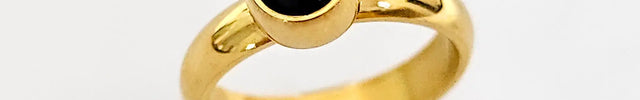 Minimalist Gold Stainless Steel Womens Ring null