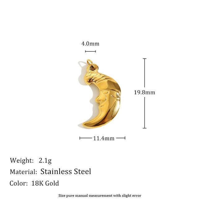 DIY Jewelry Accessories Stainless Steel Plated Pendant