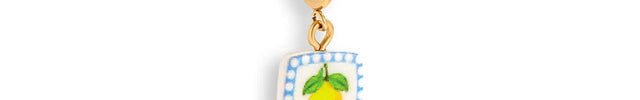 Stainless Steel Fruit Series Pendant Accessories