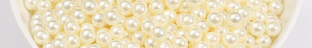 No Hole Round 3-10mm Imitation Pearl Loose Beads