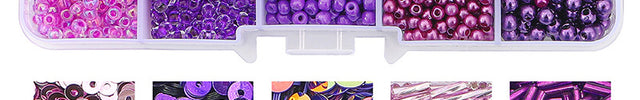 Glass Beads Handmade Diy Same Color Sequin Beads