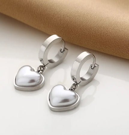 Titanium Steel No-Fading Geometric Earrings null