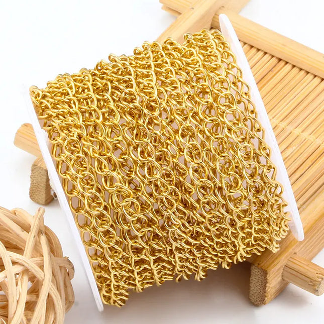 Stainless Steel Extension Chain with Color Retention – Jewelry Tail Chain null