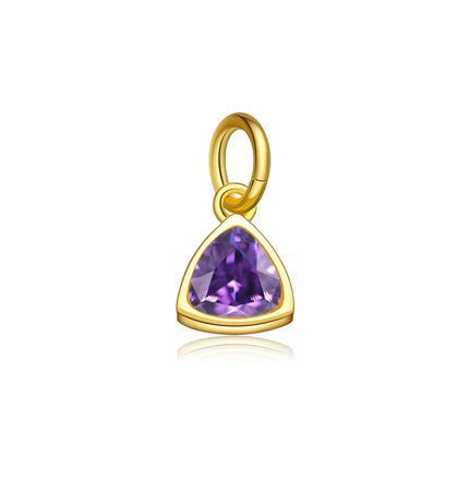 S925 Sterling Silver Color Zircon Pendant null