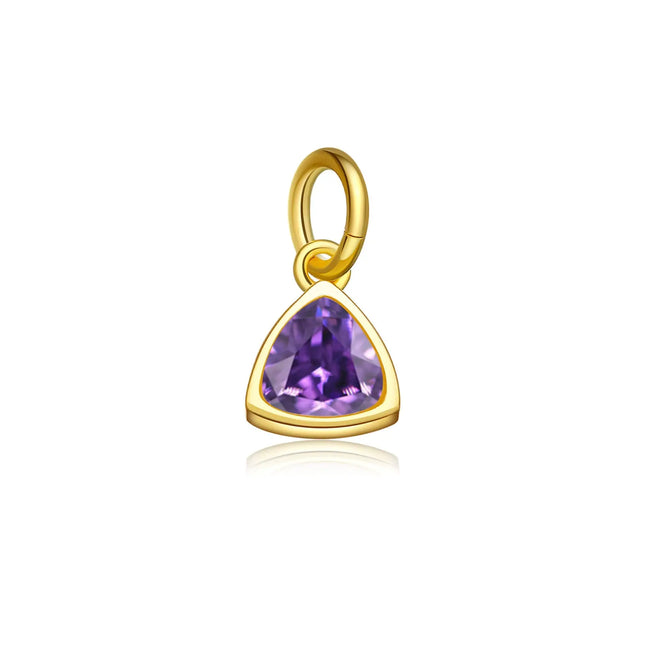 S925 Sterling Silver Color Zircon Pendant null