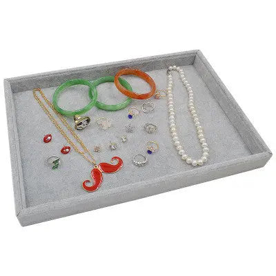 Velvet Jewelry Display Tray for Rings, Earrings & Necklaces null