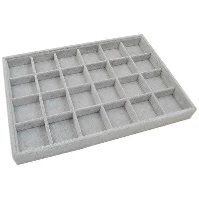 Velvet Jewelry Display Tray for Rings, Earrings & Necklaces null