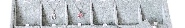 Velvet Jewelry Display Tray for Rings, Earrings & Necklaces null