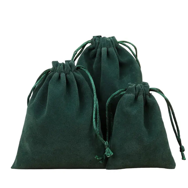 Velvet Jewelry Pouch – Soft Drawstring Jewelry Bag null
