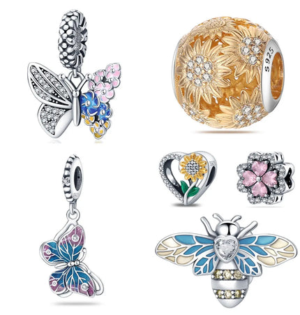 Panjia Style 925 Sterling Silver Beads Pendant null