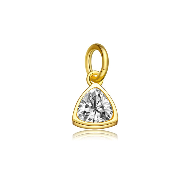 S925 Sterling Silver Color Zircon Pendant null