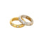 18K Gold Plated Diamond Studded Ring | Titanium Steel Waterproof Ring Wholesale null