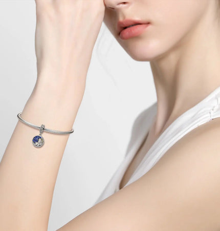 Sleeping Baby Pendant – 925 Sterling Silver DIY Jewelry Charm null