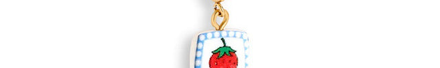 Stainless Steel Fruit Series Pendant Accessories