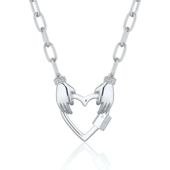 12 Birthstone Open Ring Pendant Necklace and Bracelet – Stainless Steel null