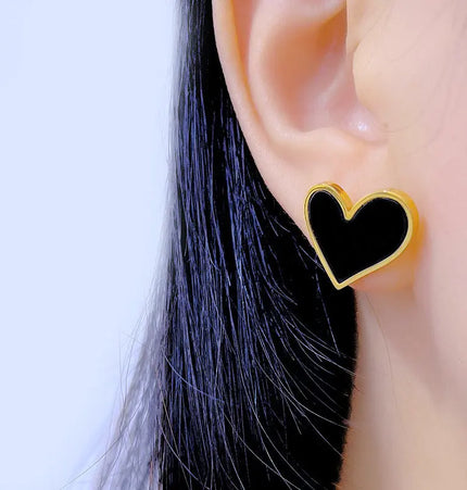 Titanium Steel No-Fading Geometric Earrings null