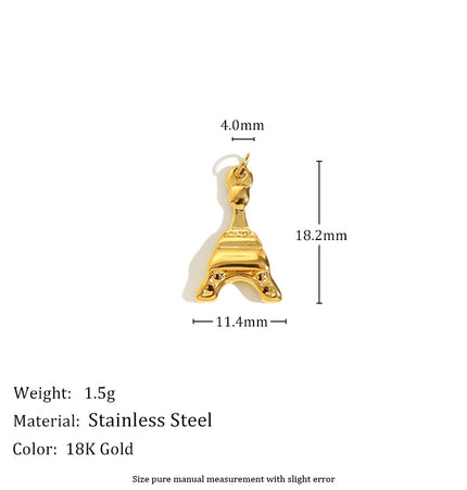 DIY Jewelry Accessories Stainless Steel Plated Pendant