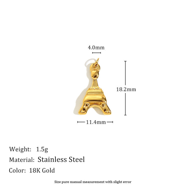 DIY Jewelry Accessories Stainless Steel Plated Pendant