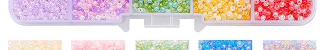 Glass Beads Handmade Diy Same Color Sequin Beads