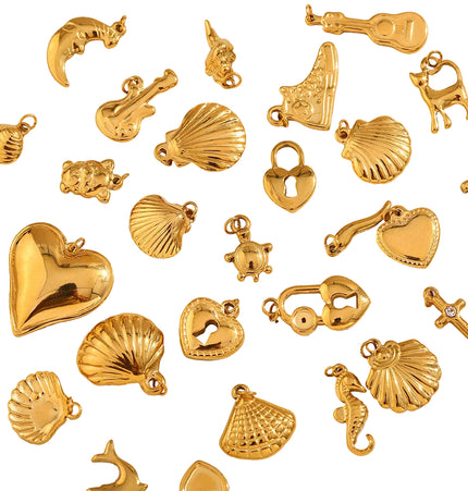 DIY Jewelry Accessories Stainless Steel Plated Pendant