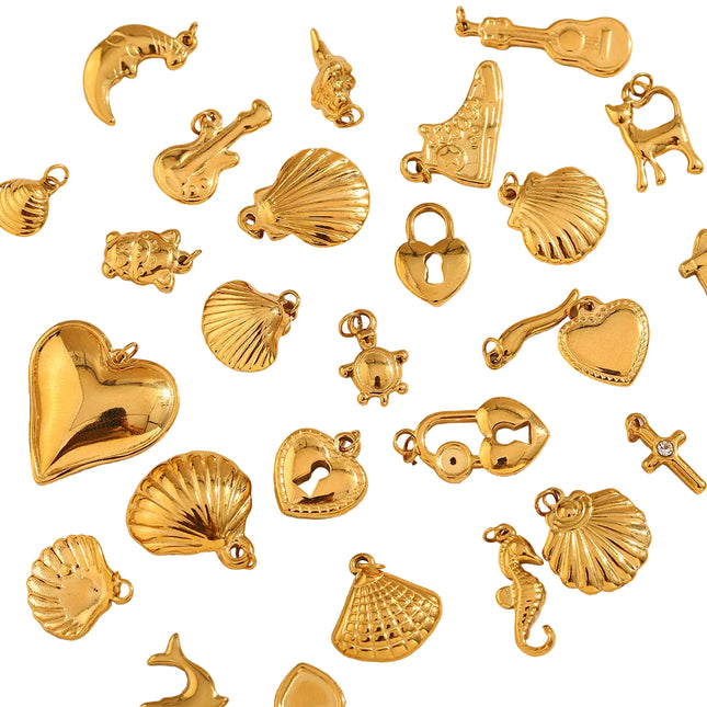 DIY Jewelry Accessories Stainless Steel Plated Pendant