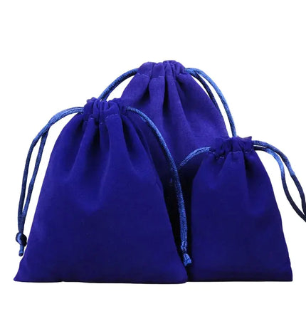 Velvet Jewelry Pouch – Soft Drawstring Jewelry Bag null
