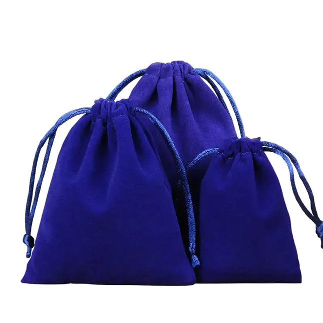 Velvet Jewelry Pouch – Soft Drawstring Jewelry Bag null