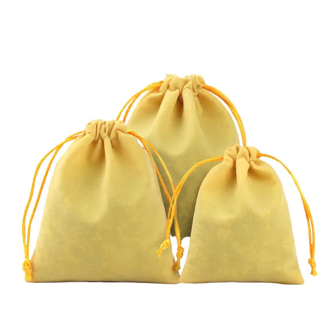 Velvet Jewelry Pouch – Soft Drawstring Jewelry Bag null