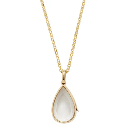 Heart & Water Drop Pendant Necklace null