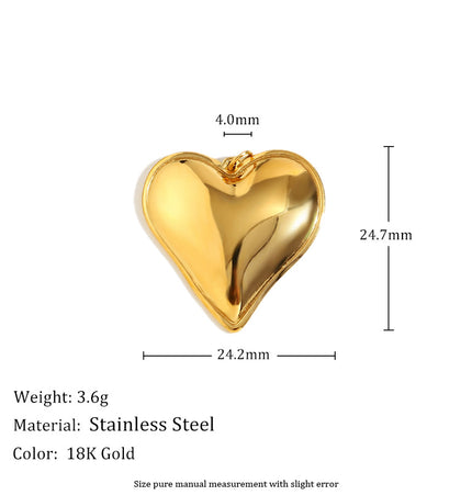 DIY Jewelry Accessories Stainless Steel Plated Pendant