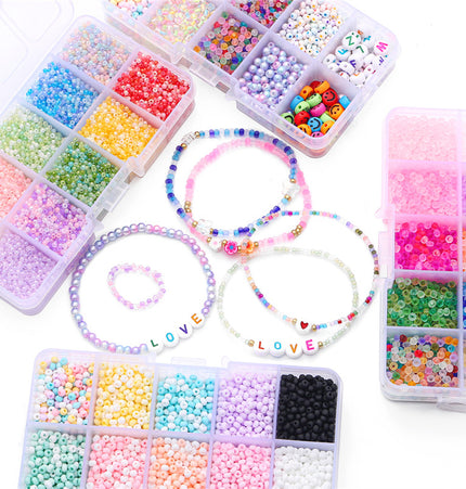 Glass Beads Handmade Diy Same Color Sequin Beads