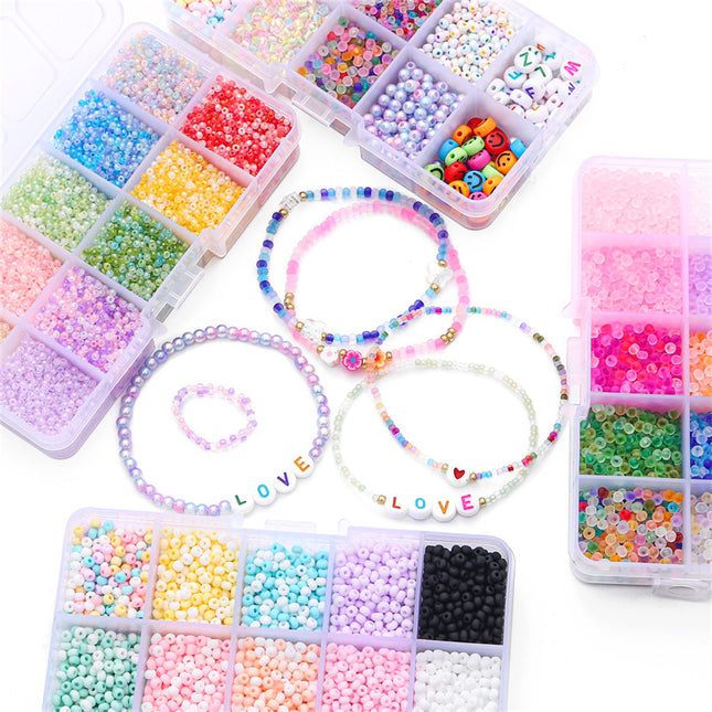 Glass Beads Handmade Diy Same Color Sequin Beads