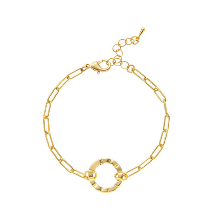 12 Birthstone Open Ring Pendant Necklace and Bracelet – Stainless Steel null