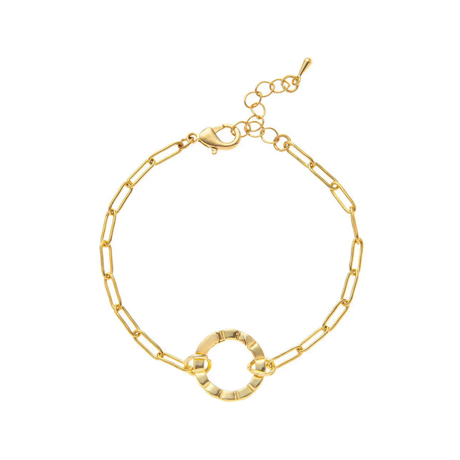 12 Birthstone Open Ring Pendant Necklace and Bracelet – Stainless Steel null