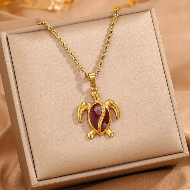 Geometric Ocean Wave Pendant Necklace | Minimalist Wholesale Jewelry null