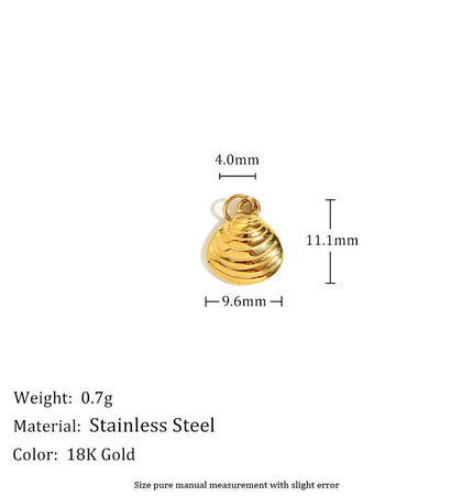 DIY Jewelry Accessories Stainless Steel Plated Pendant