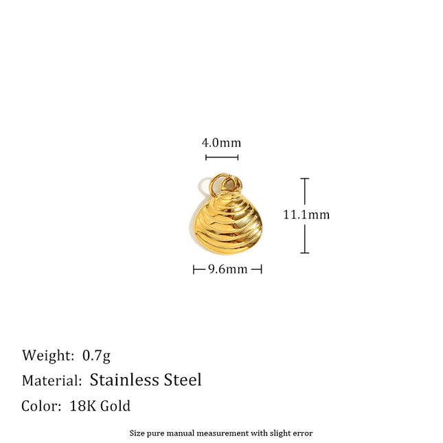 DIY Jewelry Accessories Stainless Steel Plated Pendant