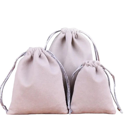 Velvet Jewelry Pouch – Soft Drawstring Jewelry Bag null