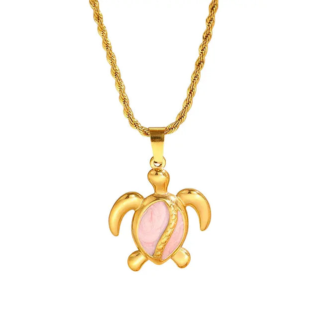 Geometric Ocean Wave Pendant Necklace | Minimalist Wholesale Jewelry null