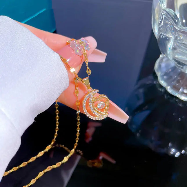 Blue Starry Sky Necklace null