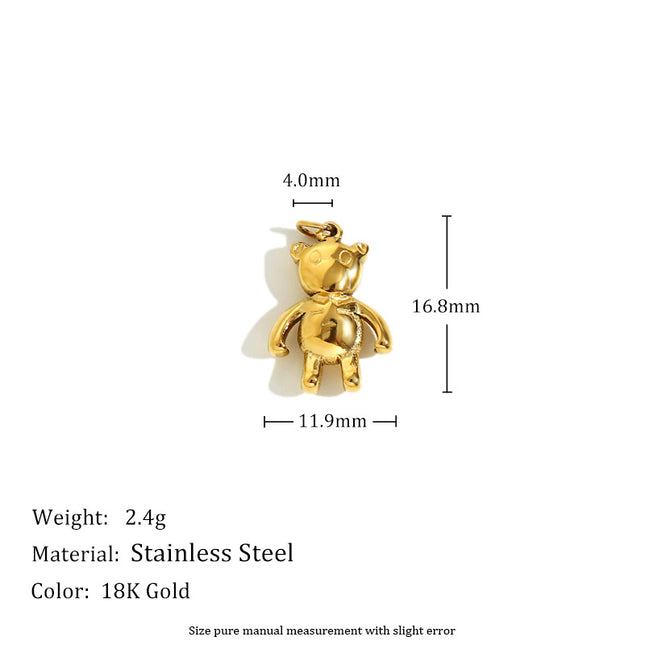 DIY Jewelry Accessories Stainless Steel Plated Pendant