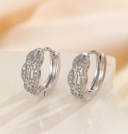 Elegant Openwork Stud Earrings | Fashion Luxury Wholesale Jewelry null