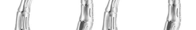 Bamboo Section Stainless Steel Hoop Earrings null