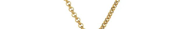 18K Gold Plated Stainless Steel DIY Chain Necklace null