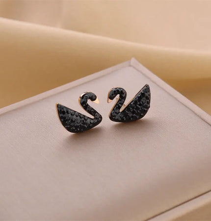 Titanium Steel No-Fading Geometric Earrings null