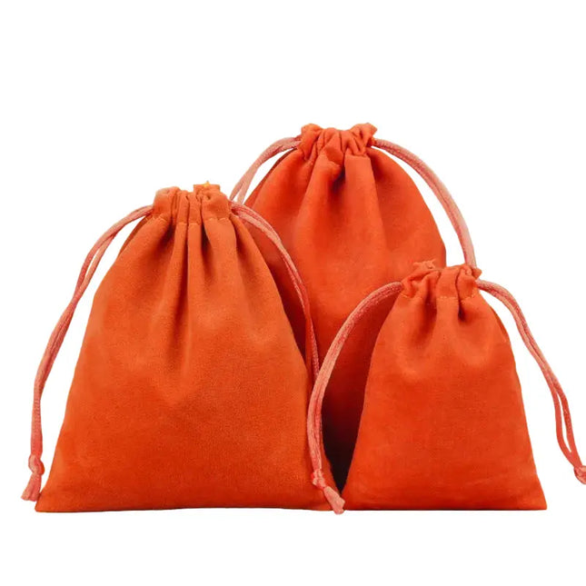 Velvet Jewelry Pouch – Soft Drawstring Jewelry Bag null