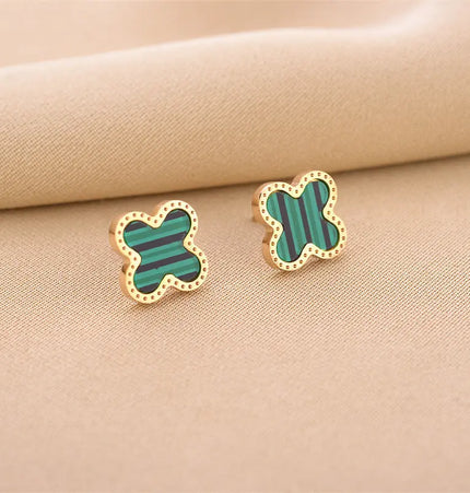 Titanium Steel No-Fading Geometric Earrings null