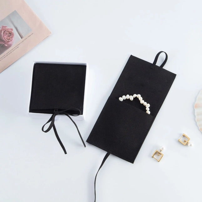 Jewelry Necklace Flannel Bag Watch Packaging null