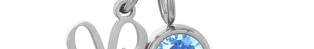 Constellation Zircon Birthstone Necklace – Stainless Steel null
